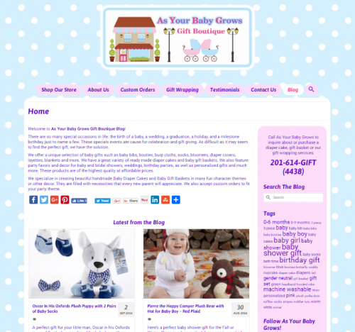 As Your Baby Grows Blog
